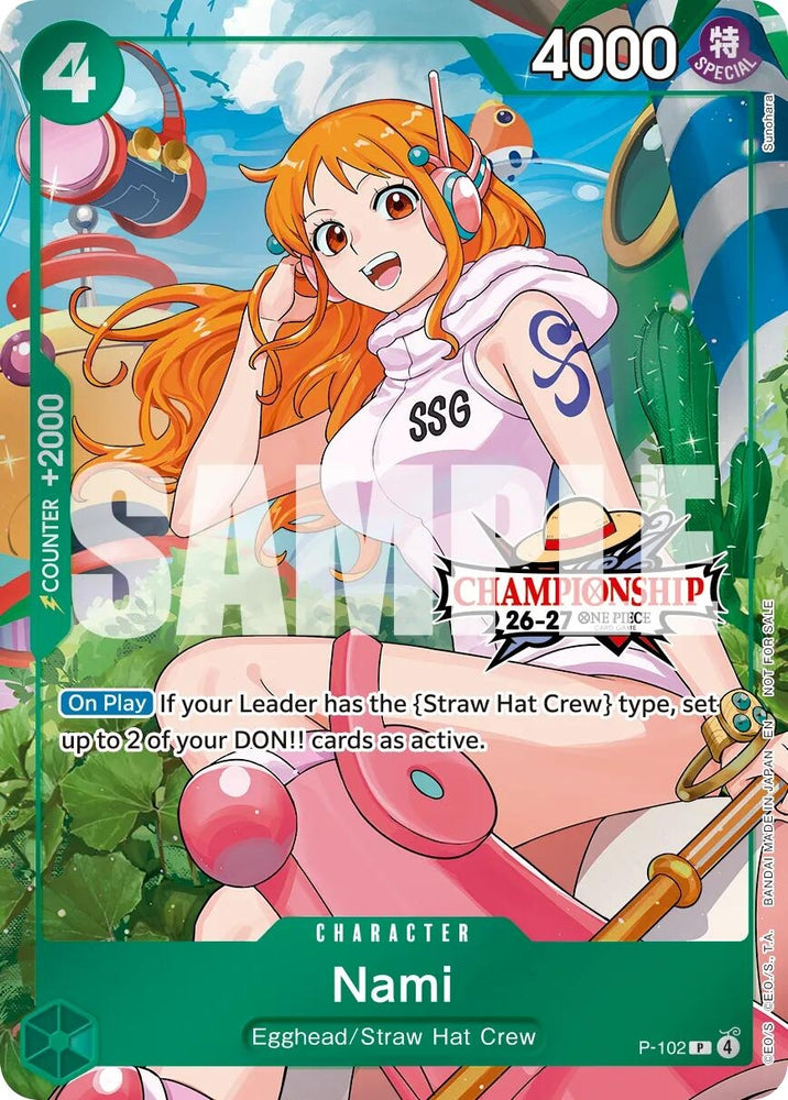 Image for Nami (CS 26-27 Celebration Pack) [One Piece Promotion Cards] (OP-PR) - One Piece Card Game
