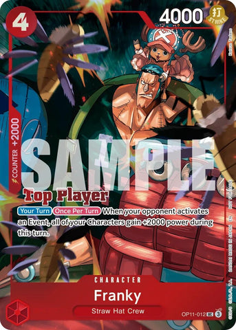 Image for Franky (CS 26-27 Top Player Pack Vol. 1) [One Piece Promotion Cards] (OP-PR) - One Piece Card Game