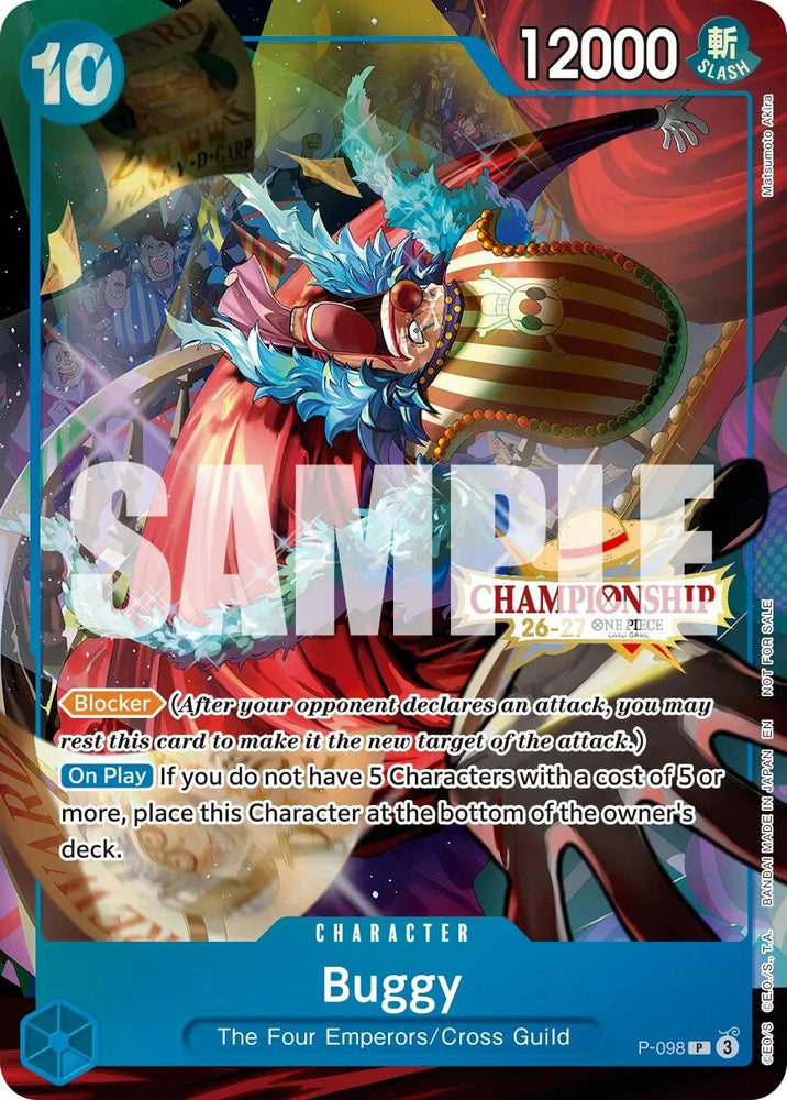 Image for Buggy (CS 26-27 Event Pack Finalist Ver.) [One Piece Promotion Cards] (OP-PR) - One Piece Card Game