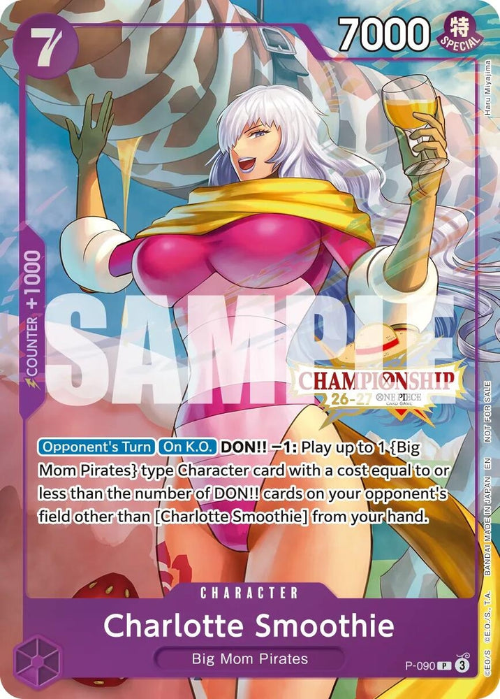 Image for Charlotte Smoothie (CS 26-27 Event Pack Finalist Ver) [One Piece Promotion Cards] (OP-PR) - One Piece Card Game