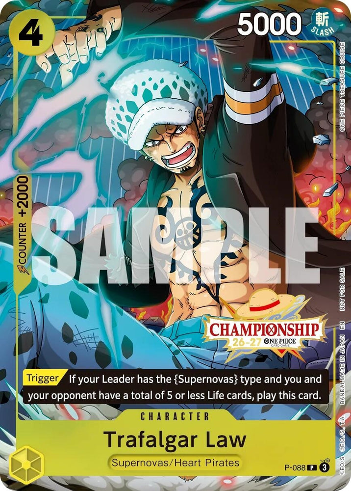 Image for Trafalgar Law (CS 26-27 Event Pack Finalist Ver.) [One Piece Promotion Cards] (OP-PR) - One Piece Card Game