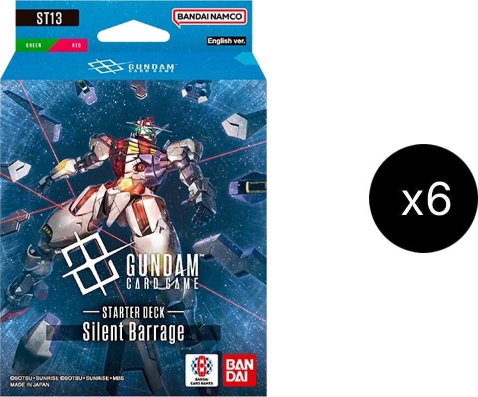Image for Starter Deck 13: Silent Barrage Display - Gundam Card Game