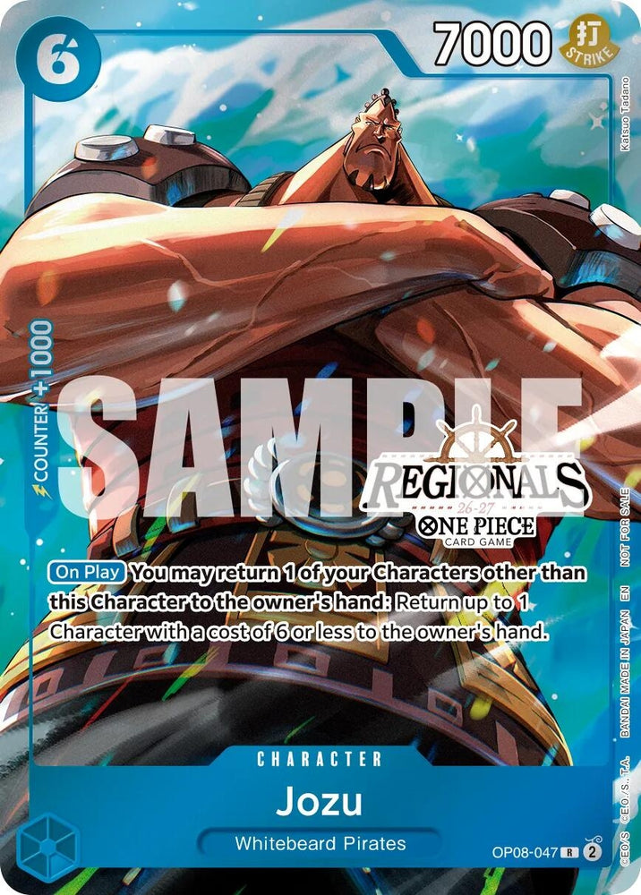 Image for Jozu (Regional Participation Pack 2026 Vol.2) (OP08-047) [One Piece Promotion Cards] (OP-PR) - One Piece Card Game