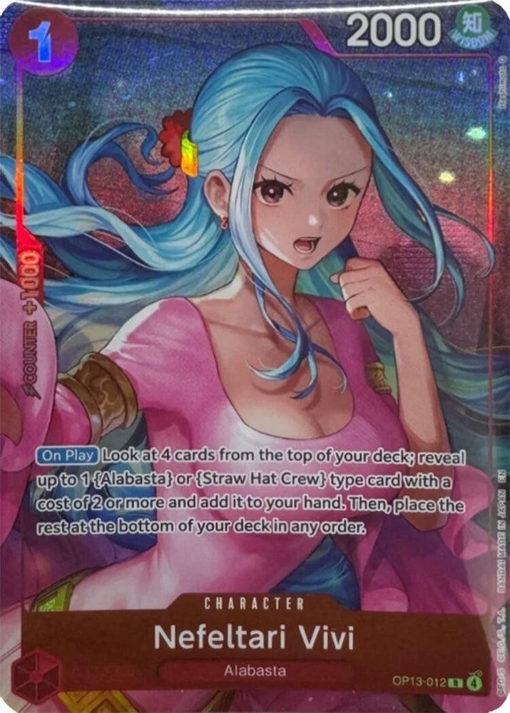 Image for Nefeltari Vivi (Heroines Special Set) [One Piece Promotion Cards] (OP-PR) - One Piece Card Game