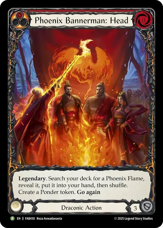 Image for Phoenix Bannerman: Head - FAB430 (FAB430) [Flesh and Blood: Promo Cards] (PR) - Flesh and Blood TCG