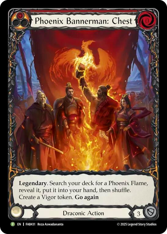 Image for Phoenix Bannerman: Chest - FAB431 (FAB431) [Flesh and Blood: Promo Cards] (PR) - Flesh and Blood TCG