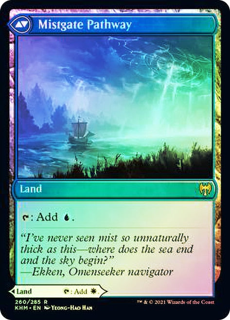 Hengegate Pathway // Mistgate Pathway  [Kaldheim Prerelease Promos]