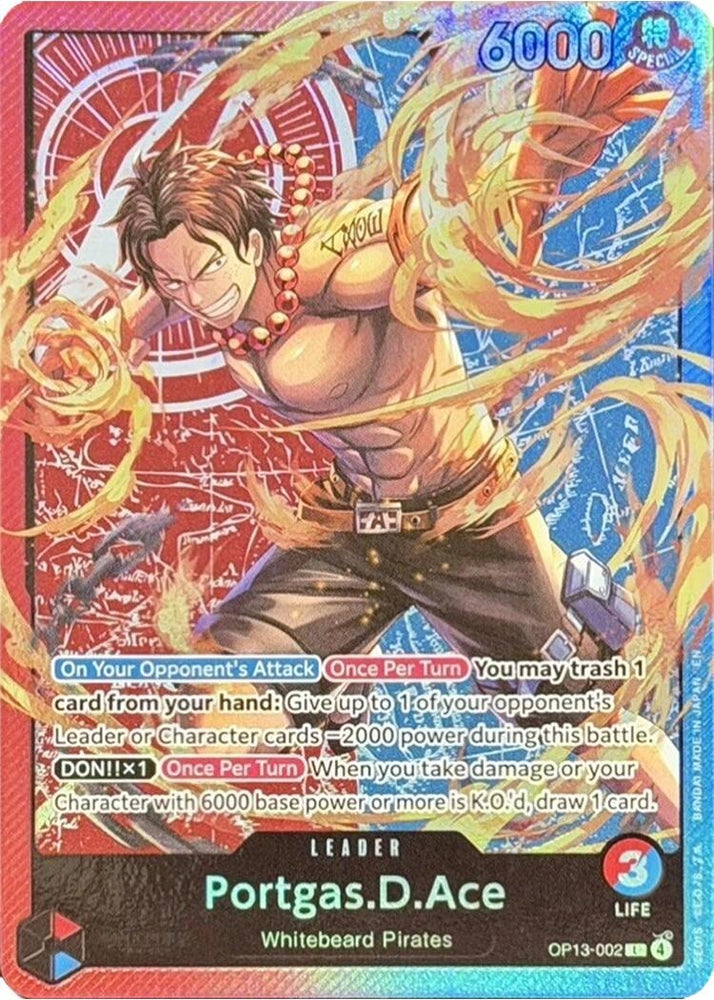 Image for Portgas.D.Ace (Sound Loader Ace and Sabo Edition 2026) (OP13-002) [One Piece Promotion Cards] (OP-PR) - One Piece Card Game