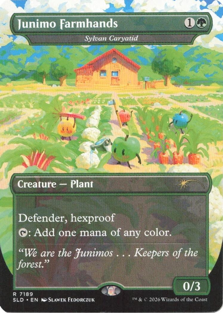 Image for Junimo Farmhands - Sylvan Caryatid (7189) [Secret Lair Drop Series] (SLD) - Magic: The Gathering