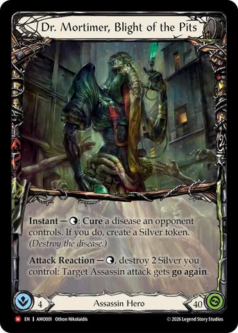 Image for Dr. Mortimer, Blight of the Pits [Armory Deck: Dr. Mortimer] (AMO) - Flesh and Blood TCG
