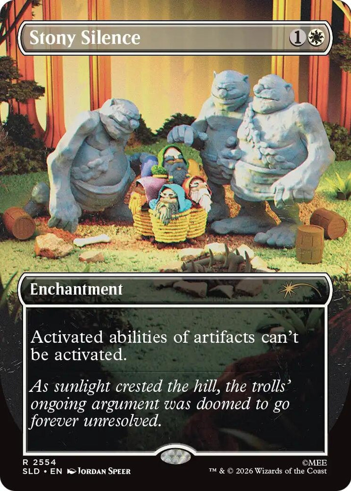 Image for Stony Silence (2554) [Secret Lair Drop Series] (SLD) - Magic: The Gathering