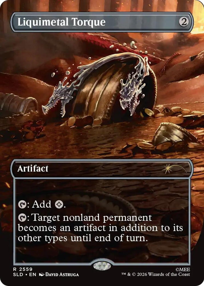 Image for Liquimetal Torque (2559) [Secret Lair Drop Series] (SLD) - Magic: The Gathering