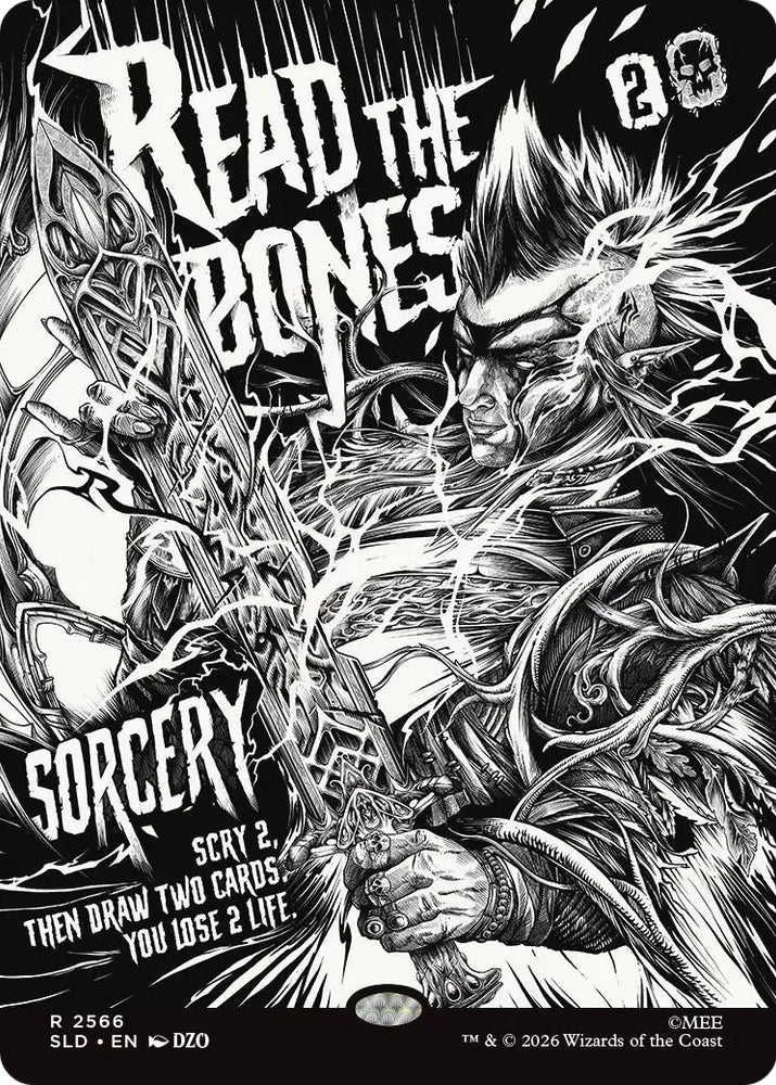 Image for Read the Bones (2566) (2566) [Secret Lair Drop Series] (SLD) - Magic: The Gathering