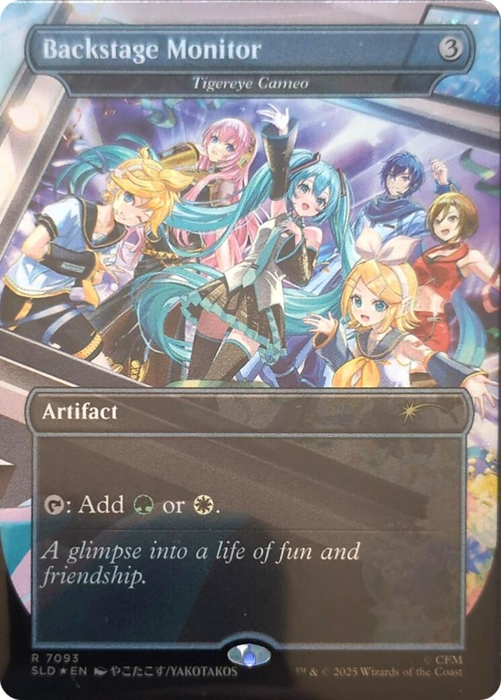 Image for Backstage Monitor - Tigereye Cameo (7093) [Secret Lair Drop Series] (SLD) - Magic: The Gathering