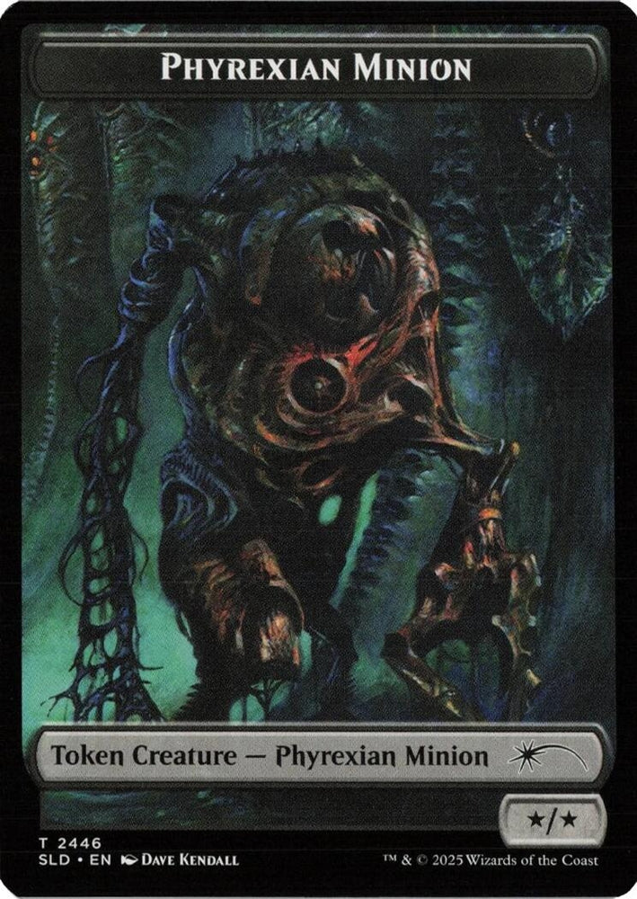 Image for Phyrexian Minion (SLD) // Pegasus (KHC) Double-sided Token (2446 // 3) [Secret Lair Drop Series] (SLD) - Magic: The Gathering