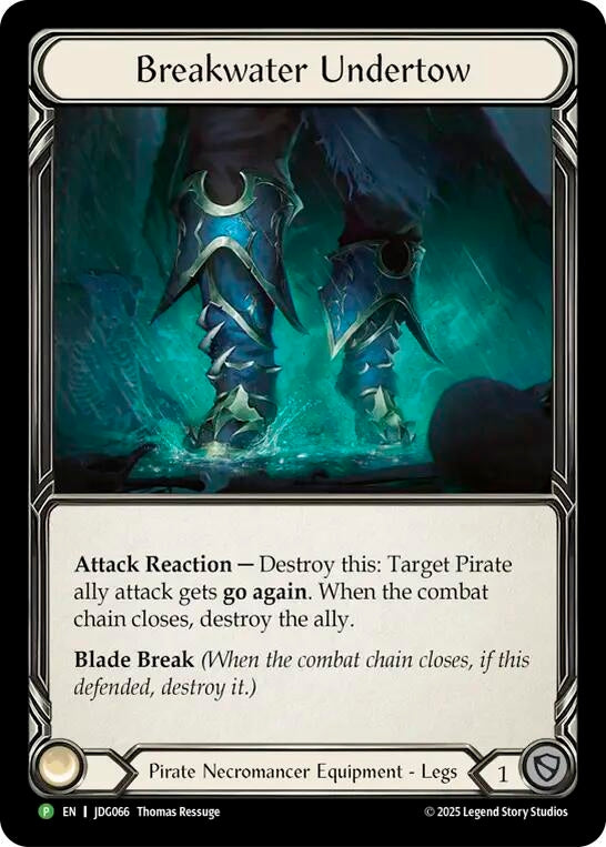 Image for Breakwater Undertow - JDG066 (JDG066) [Flesh and Blood: Promo Cards] (PR) - Flesh and Blood TCG