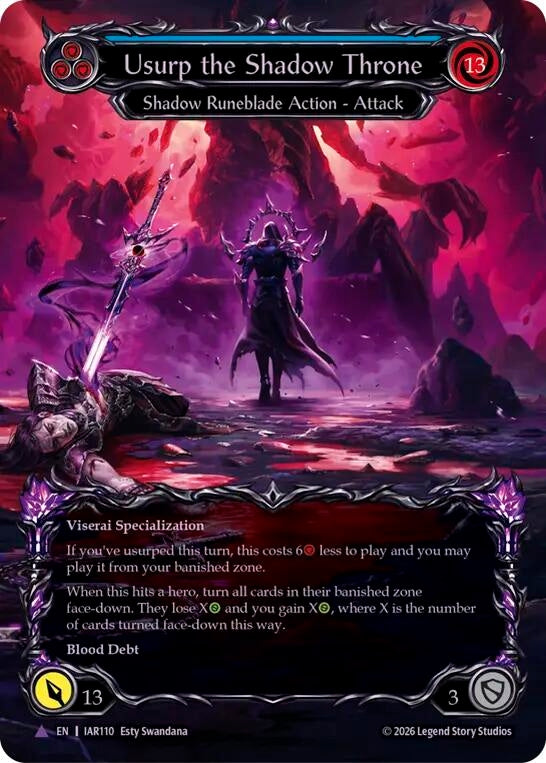 Image for Usurp the Shadow Throne (Marvel) [Usurp the Shadow Throne] (IAR) - Flesh and Blood TCG