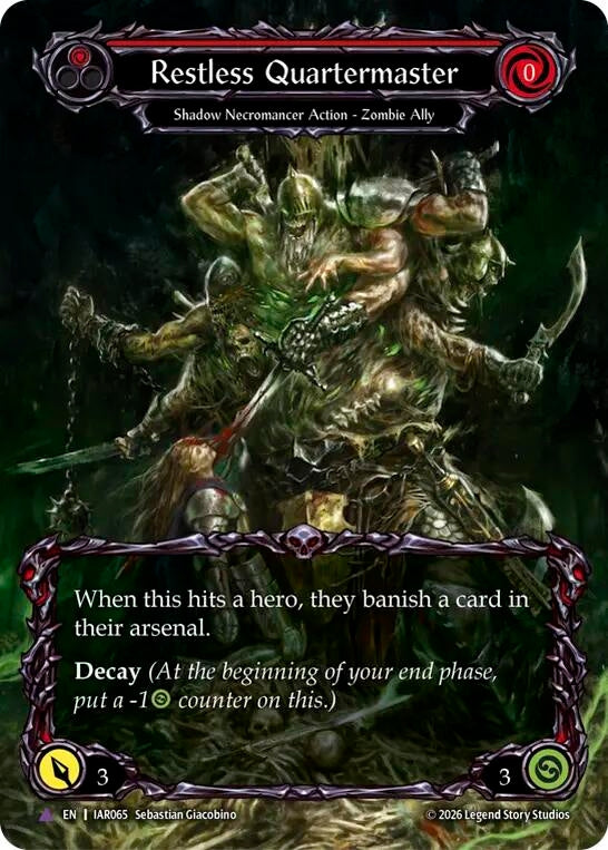 Image for Restless Quartermaster (Marvel) [Usurp the Shadow Throne] (IAR) - Flesh and Blood TCG