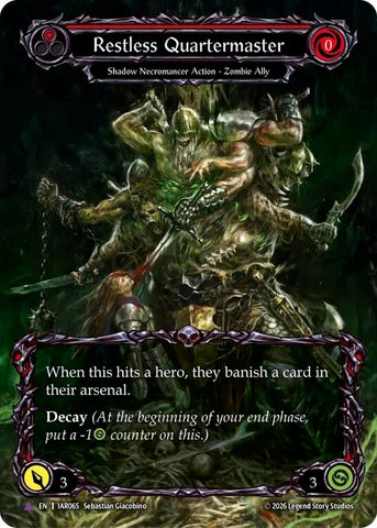 Image for Restless Quartermaster (Marvel) [Usurp the Shadow Throne] (IAR) - Flesh and Blood TCG