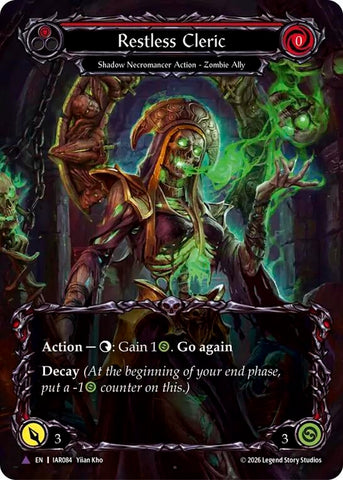 Image for Restless Cleric (Marvel) [Usurp the Shadow Throne] (IAR) - Flesh and Blood TCG