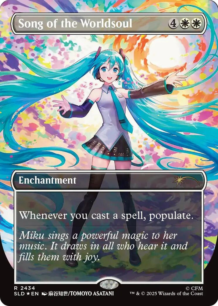 Image for Song of the Worldsoul (2434) [Secret Lair Drop Series] (SLD) - Magic: The Gathering