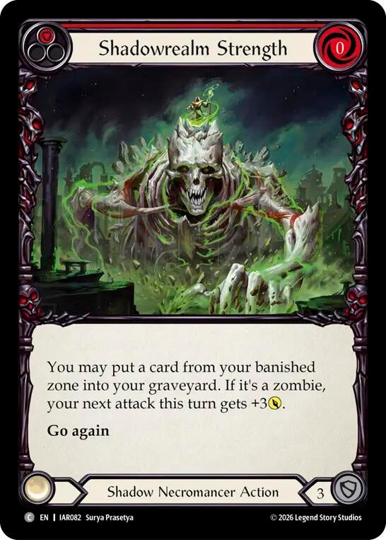 Image for Shadowrealm Strength [Usurp the Shadow Throne] (IAR) - Flesh and Blood TCG