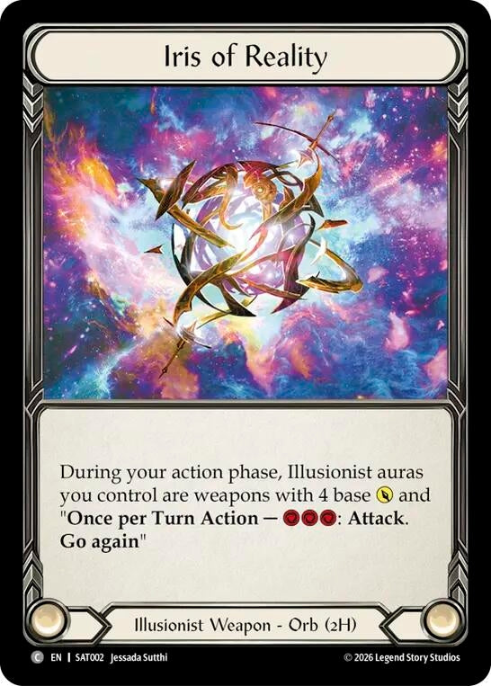 Image for Iris of Reality [Silver Age: Usurp the Shadow Throne] (SAT) - Flesh and Blood TCG