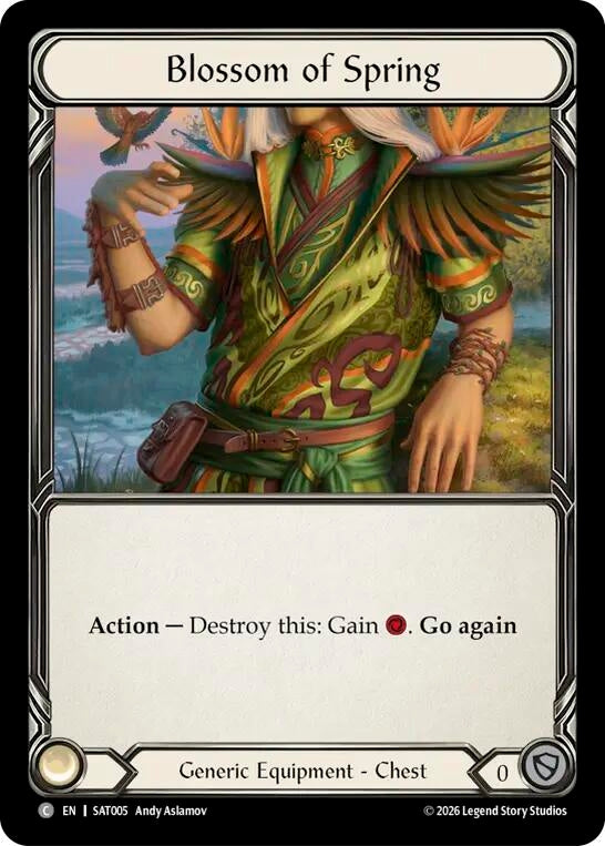 Image for Blossom of Spring (SAT005) [Silver Age: Usurp the Shadow Throne] (SAT) - Flesh and Blood TCG
