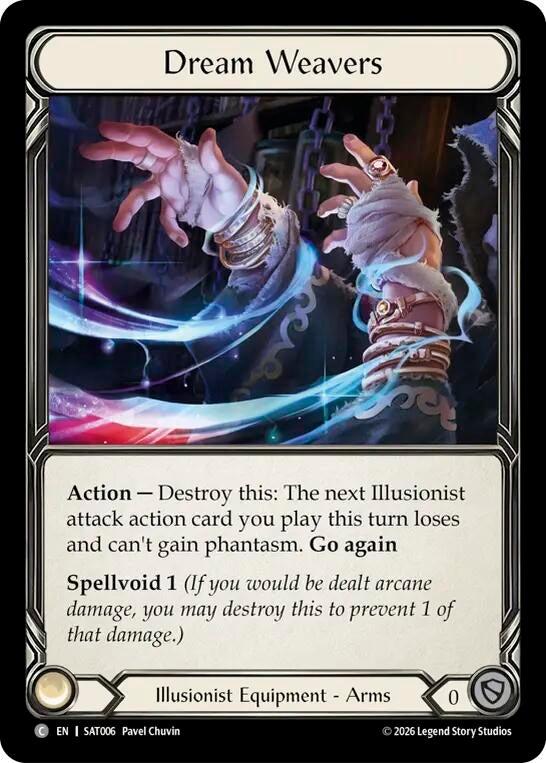 Image for Dream Weavers [Silver Age: Usurp the Shadow Throne] (SAT) - Flesh and Blood TCG