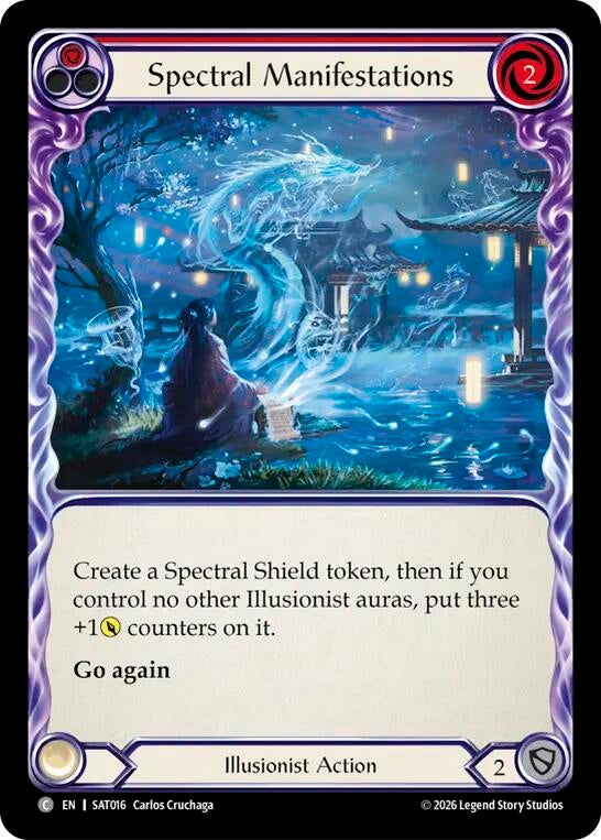 Image for Spectral Manifestations [Silver Age: Usurp the Shadow Throne] (SAT) - Flesh and Blood TCG