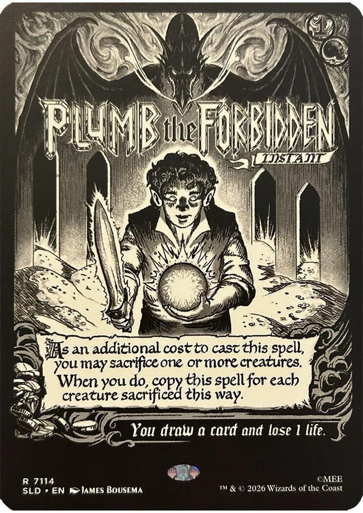 Image for Plumb the Forbidden (7114) [Secret Lair Drop Series] (SLD) - Magic: The Gathering