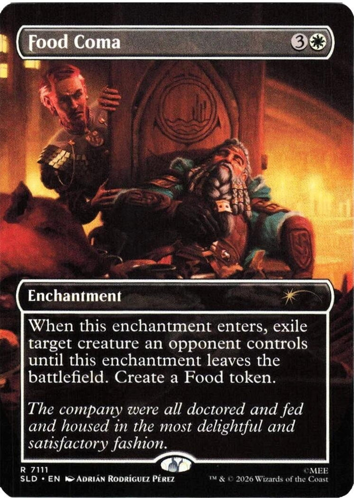 Image for Food Coma (7111) [Secret Lair Drop Series] (SLD) - Magic: The Gathering