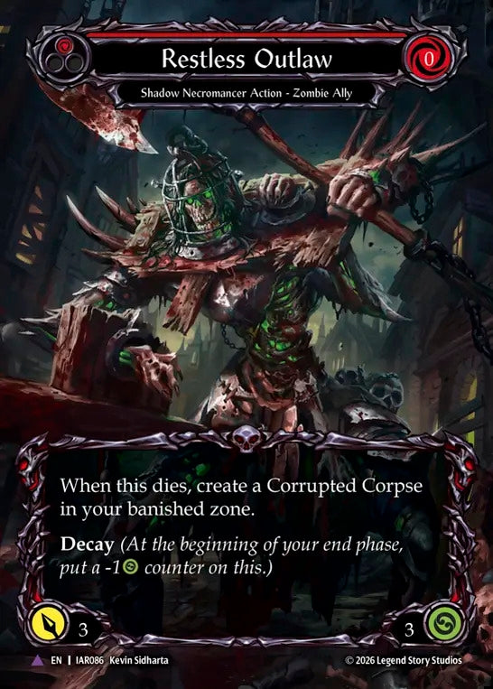 Image for Restless Outlaw (Marvel) [Usurp the Shadow Throne] (IAR) - Flesh and Blood TCG