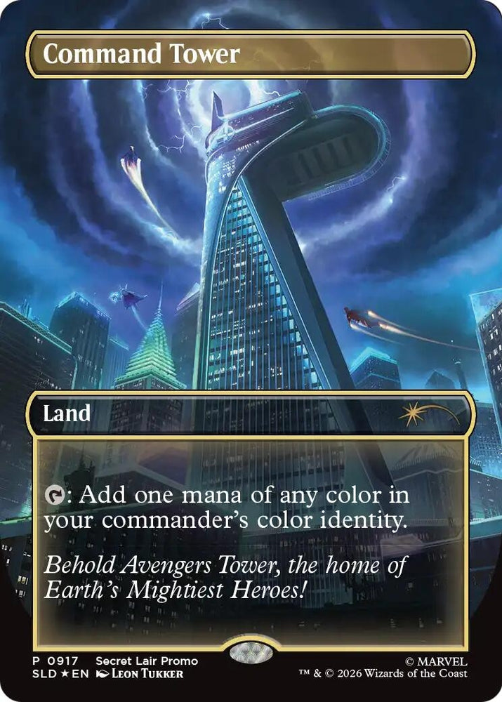 Image for Command Tower (0917) (917) [Secret Lair Drop Series] (SLD) - Magic: The Gathering