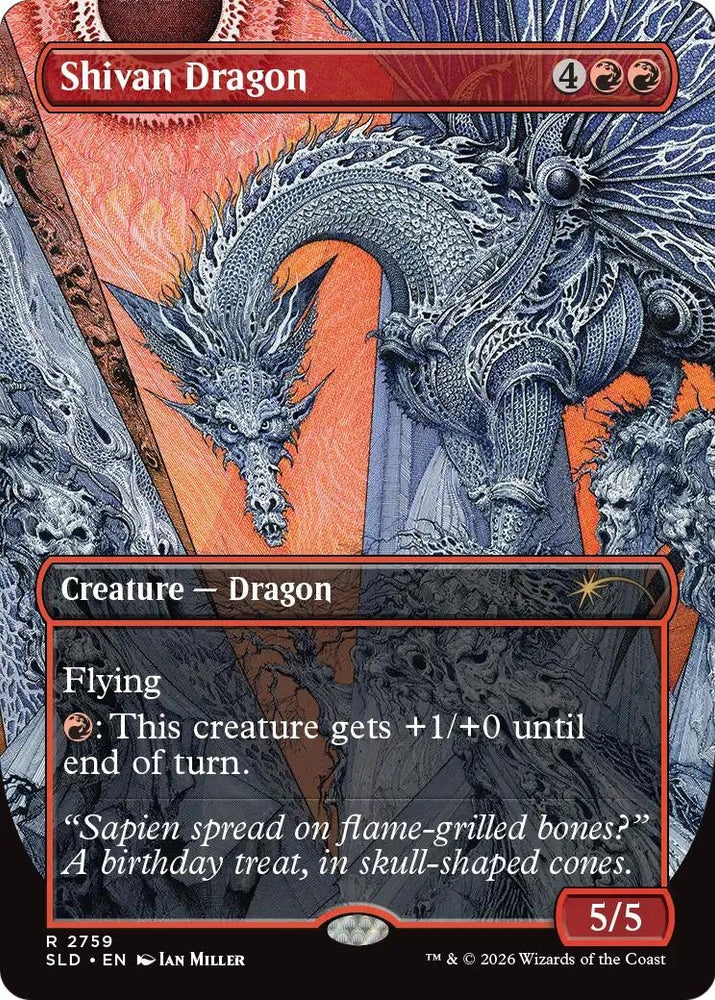 Image for Shivan Dragon (2759) (2759) [Secret Lair Drop Series] (SLD) - Magic: The Gathering