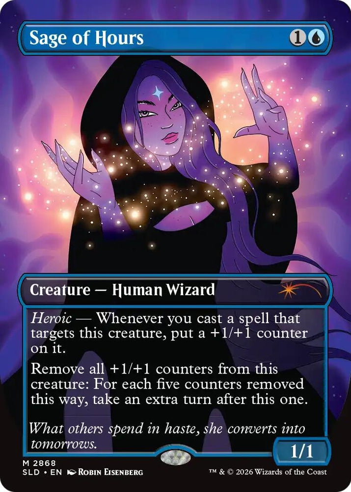 Image for Sage of Hours (2868) [Secret Lair Drop Series] (SLD) - Magic: The Gathering