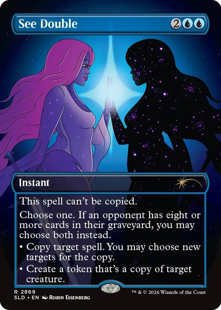 Image for See Double (2869) [Secret Lair Drop Series] (SLD) - Magic: The Gathering