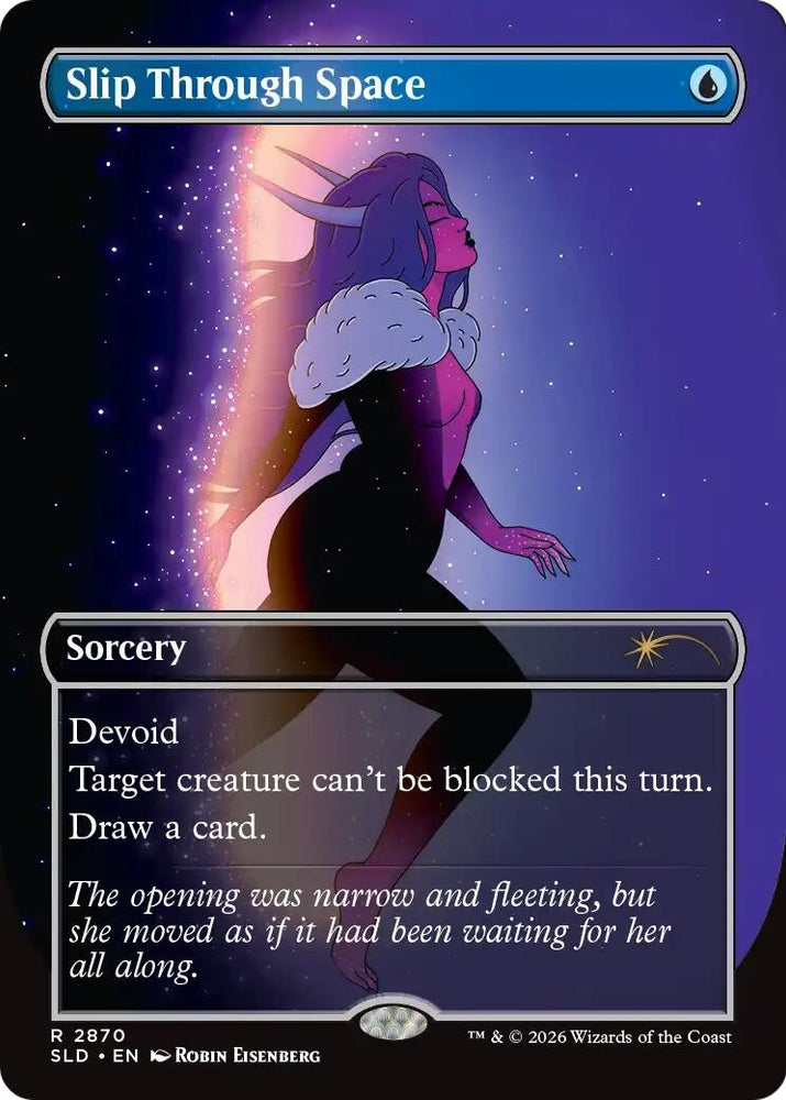 Image for Slip Through Space (2870) [Secret Lair Drop Series] (SLD) - Magic: The Gathering