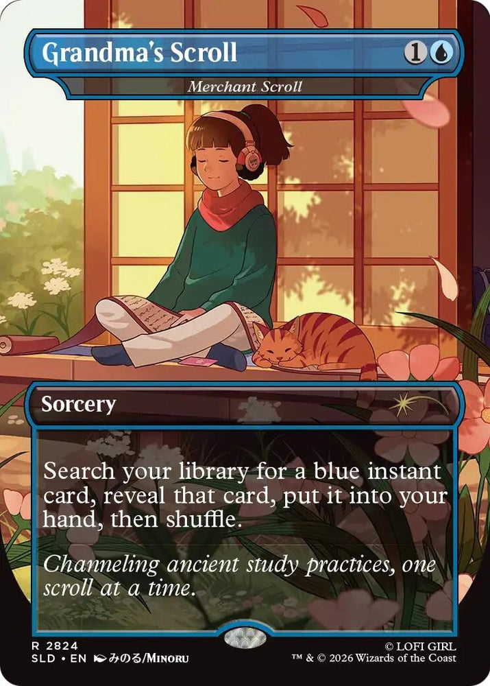 Image for Grandma's Scroll - Merchant Scroll (2824) [Secret Lair Drop Series] (SLD) - Magic: The Gathering