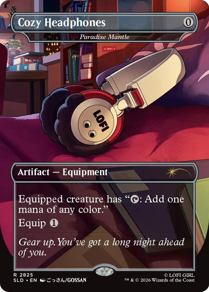 Image for Cozy Headphones - Paradise Mantle (2825) [Secret Lair Drop Series] (SLD) - Magic: The Gathering