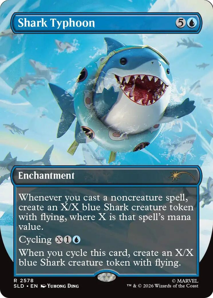 Image for Shark Typhoon (2578) [Secret Lair Drop Series] (SLD) - Magic: The Gathering