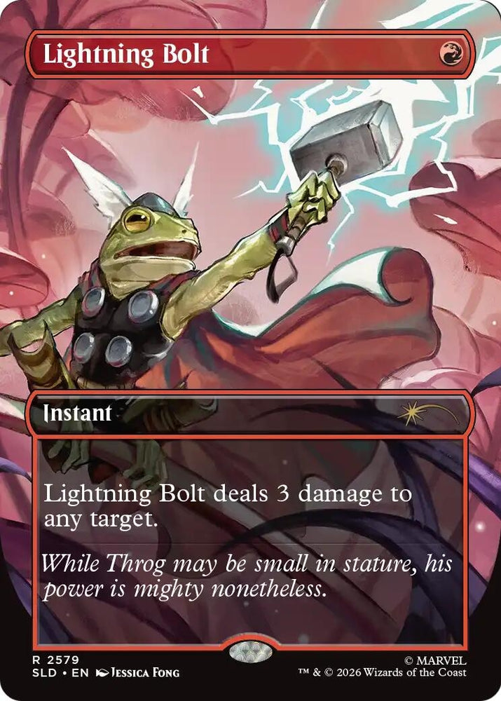 Image for Lightning Bolt (2579) (2579) [Secret Lair Drop Series] (SLD) - Magic: The Gathering