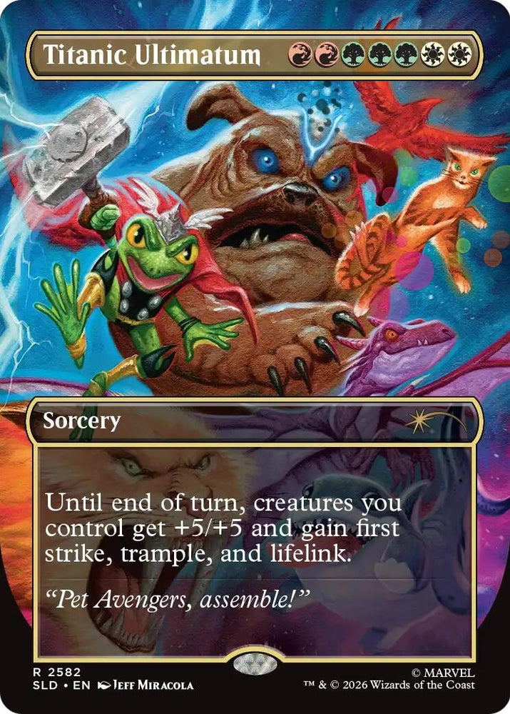 Image for Titanic Ultimatum (2582) (2582) [Secret Lair Drop Series] (SLD) - Magic: The Gathering