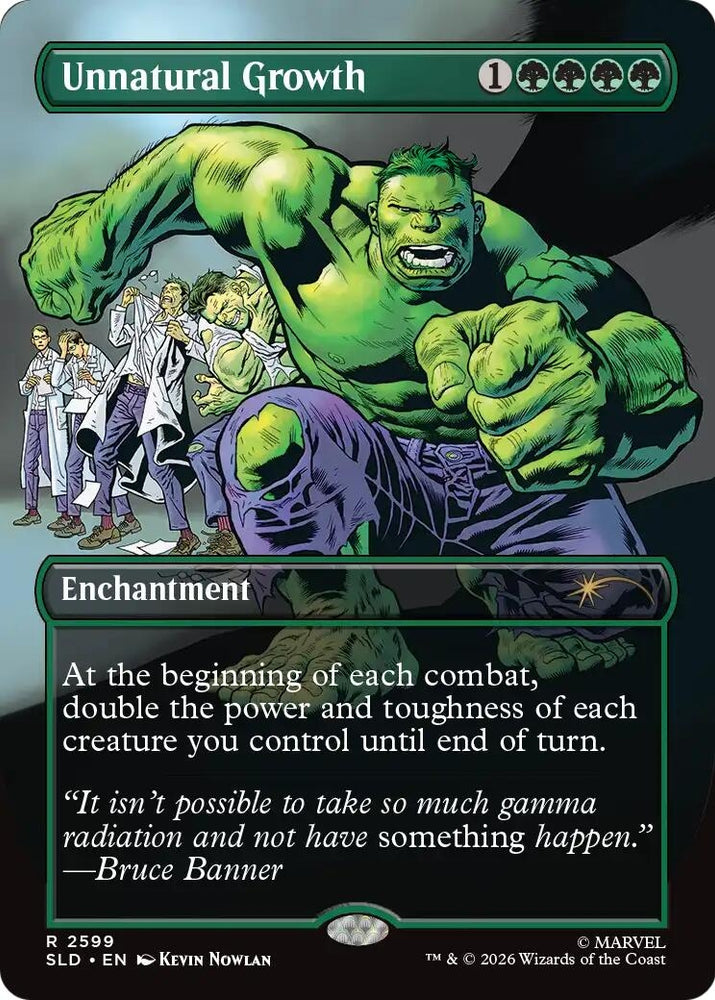 Image for Unnatural Growth (2599) (2599) [Secret Lair Drop Series] (SLD) - Magic: The Gathering