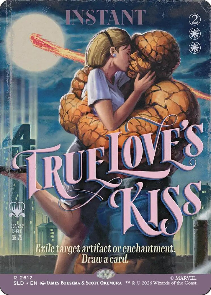 Image for True Love's Kiss (2612) [Secret Lair Drop Series] (SLD) - Magic: The Gathering