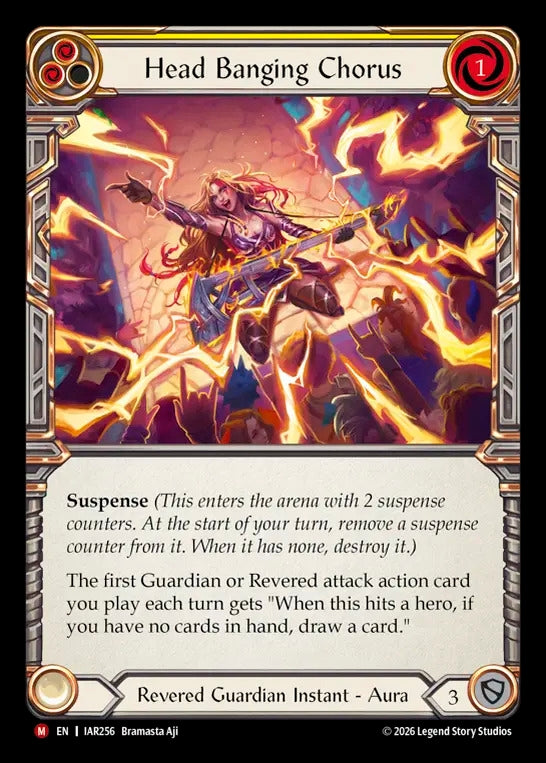 Image for Head Banging Chorus [Usurp the Shadow Throne] (IAR) - Flesh and Blood TCG