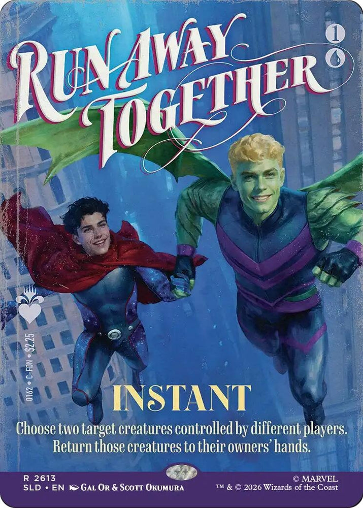 Image for Run Away Together (2613) [Secret Lair Drop Series] (SLD) - Magic: The Gathering