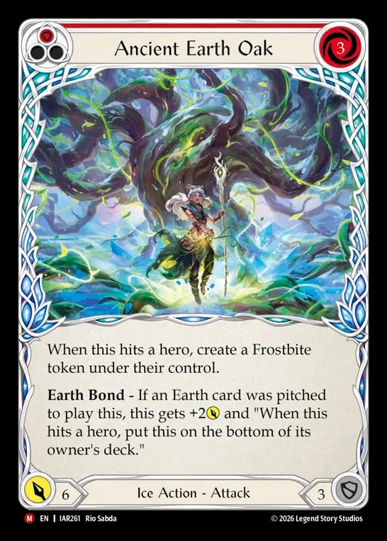 Image for Ancient Earth Oak [Usurp the Shadow Throne] (IAR) - Flesh and Blood TCG