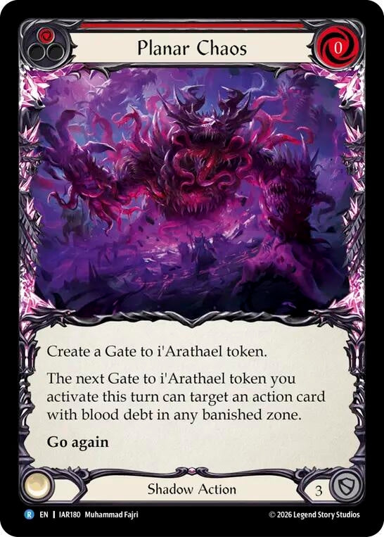 Image for Planar Chaos [Usurp the Shadow Throne] (IAR) - Flesh and Blood TCG