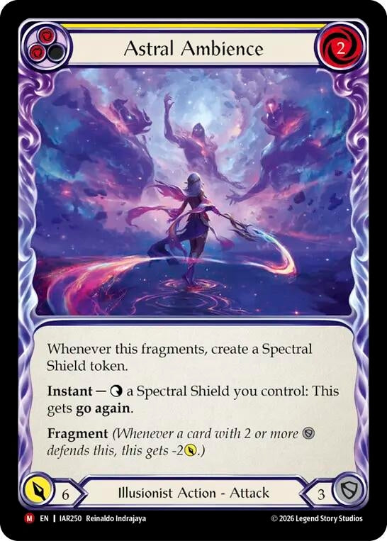 Image for Astral Ambience [Usurp the Shadow Throne] (IAR) - Flesh and Blood TCG
